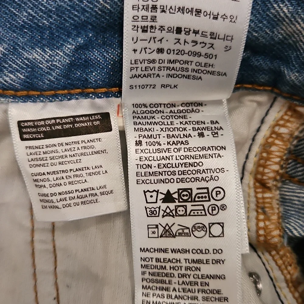 Levi's Light Blue Denim Maxi Skirt - Picture 11 of 12